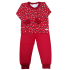  Pijama Algodão Vermelho com Bolas +R$ 49,00
